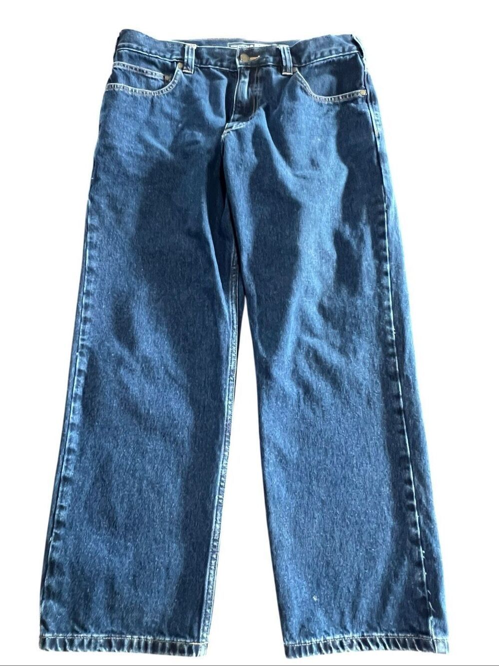 Carhartt men’s 34x30 relaxed fit straight leg demin jeans